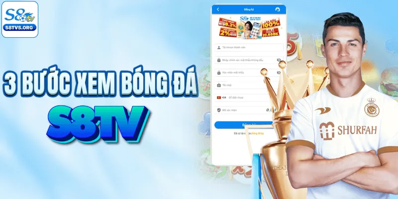 Hướng dẫn 3 bước xem bóng đá mọi lúc mọi nơi