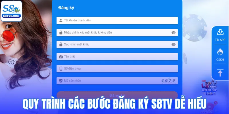 Quy trình các bước đăng ký S8TV dễ hiểu