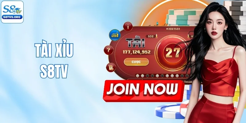 Tài Xỉu S8TV | Bí Kíp Chơi Online Dễ Thắng, Hấp Dẫn 2026
