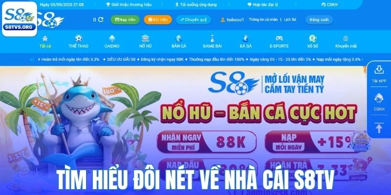 Tìm hiểu đôi nét về nhà cái S8TV